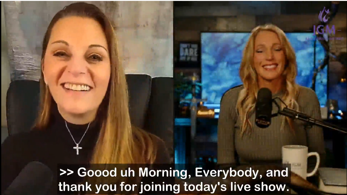 Julie Green transcript LIVE WITH JULIE AND STACY WHITED FROM
